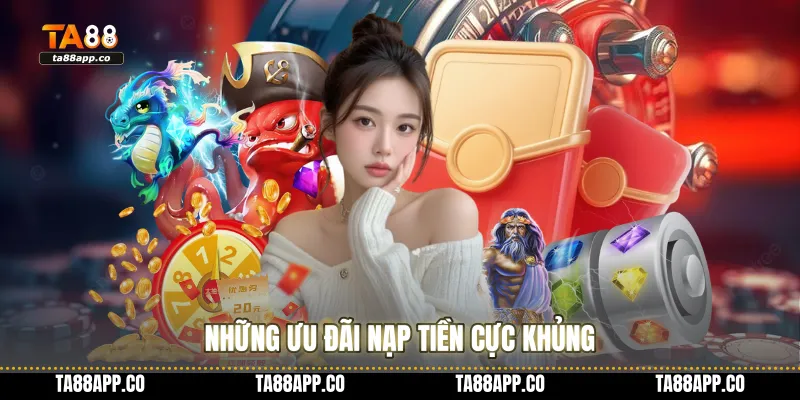Những ưu đãi nạp tiền cực khủng