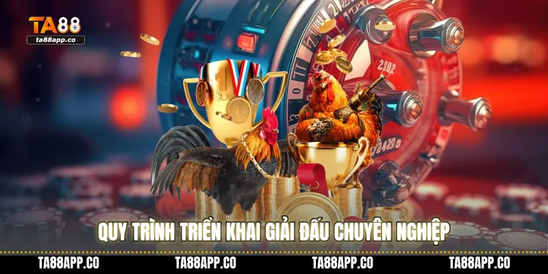 Quy trình triển khai giải đấu chuyên nghiệp